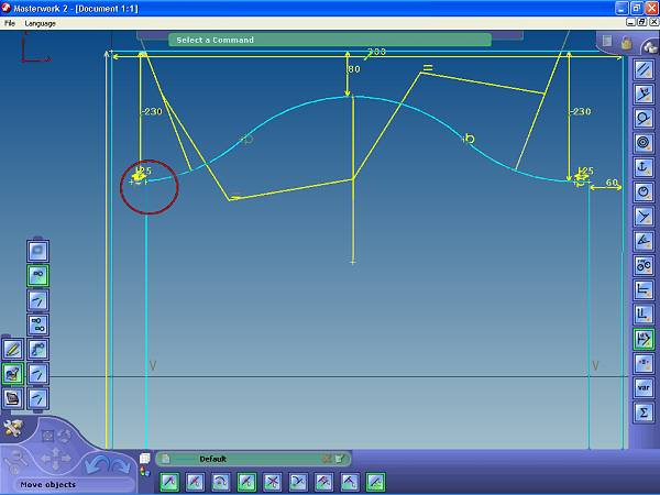 Screen-shot of Tecnos Masterwork CAM application