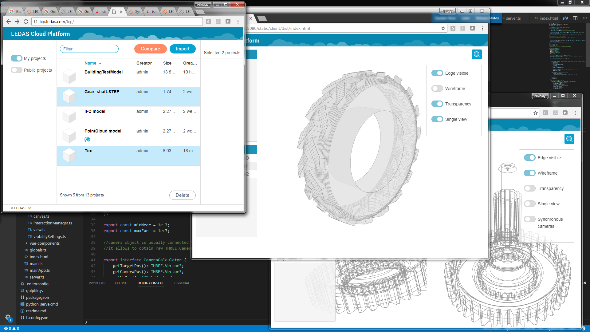 LEDAS Cloud Platform