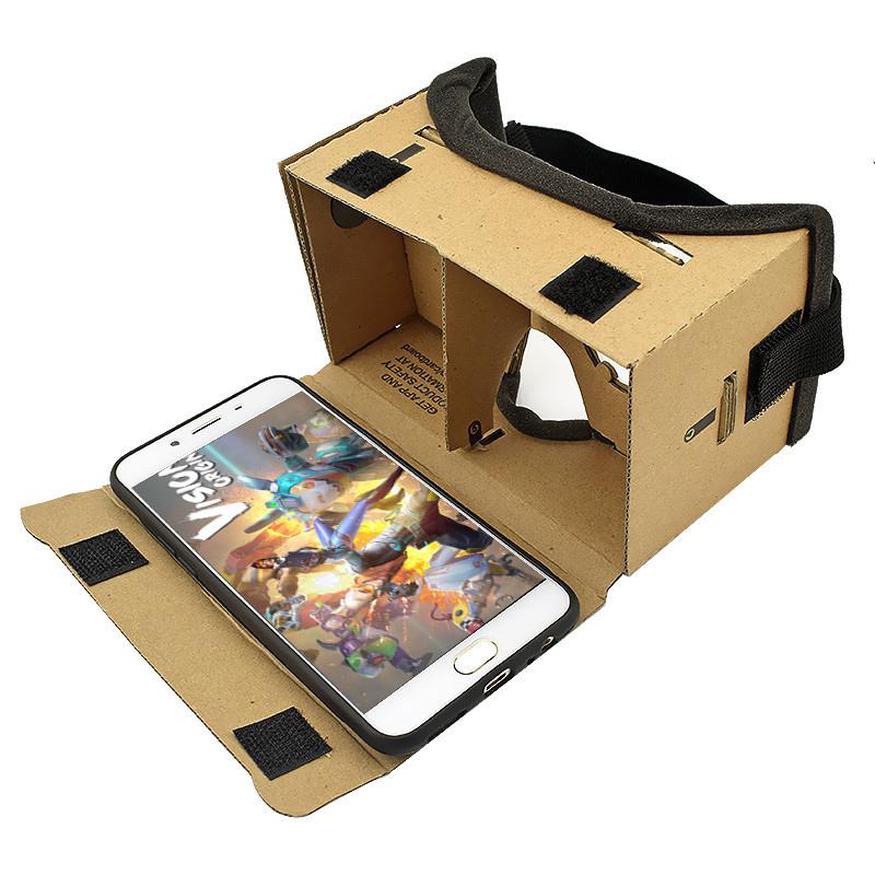 Google Cardboard - картонные очки для виртуальной реальности