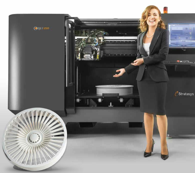 Самый большой в мире 3D принтер Objet 1000