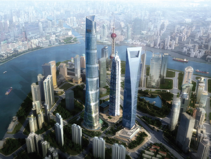 Шанхай 2014 общий вид