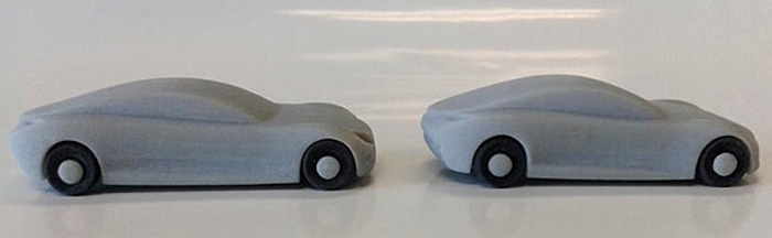 DS 3D печать автомобиль
