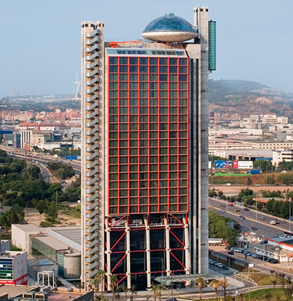 Hesperia Tower hotel, Barcelona