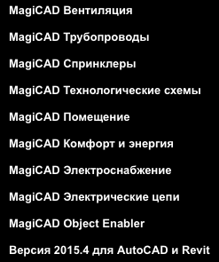 MagiCAD программы