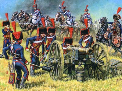 Французская гвардейская конная артиллерия, 1805 - 1815