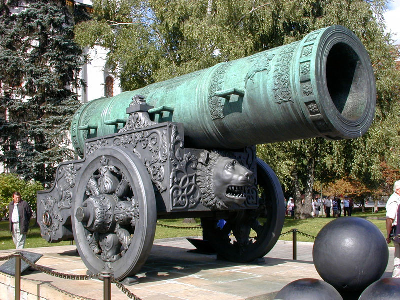 Царь-пушка. Московский кремль