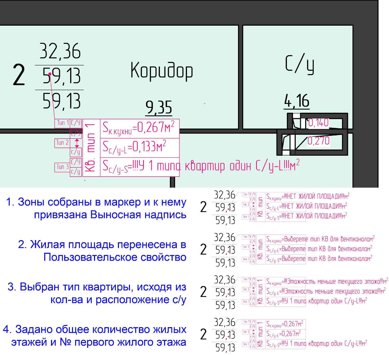 isicad: Формулы в ARCHICAD 22