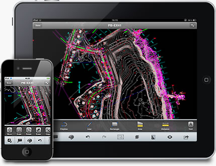 AutoCAD WS for iPhone and iPad