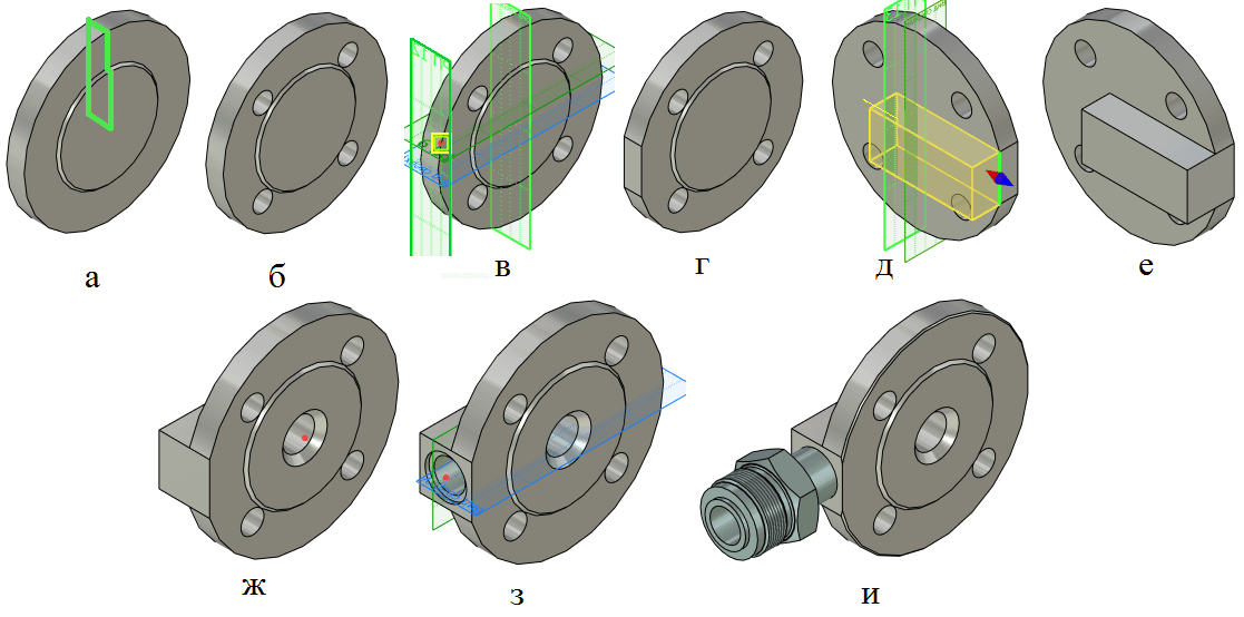 Инструменты моделирования T-FLEX CAD