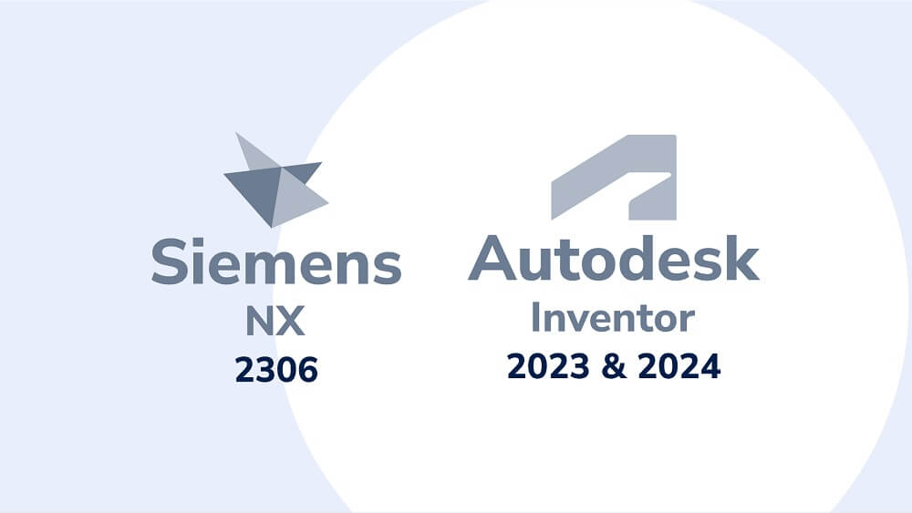 Поддержка новых версий Autodesk Inventor и Siemens NX