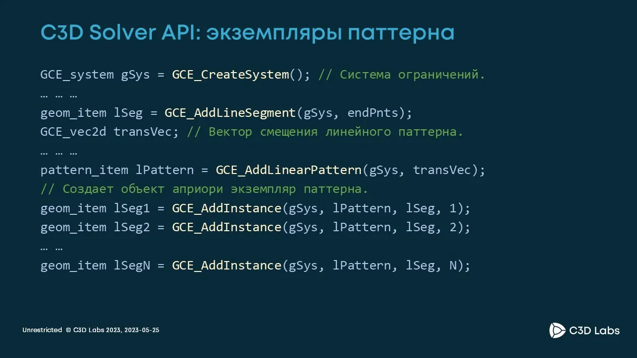 C3D Solver API:  