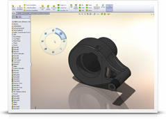 SolidWorks Heads-Up Interface