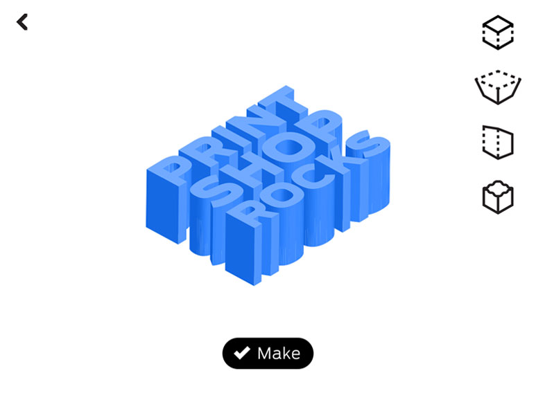MakerBot PrintShop